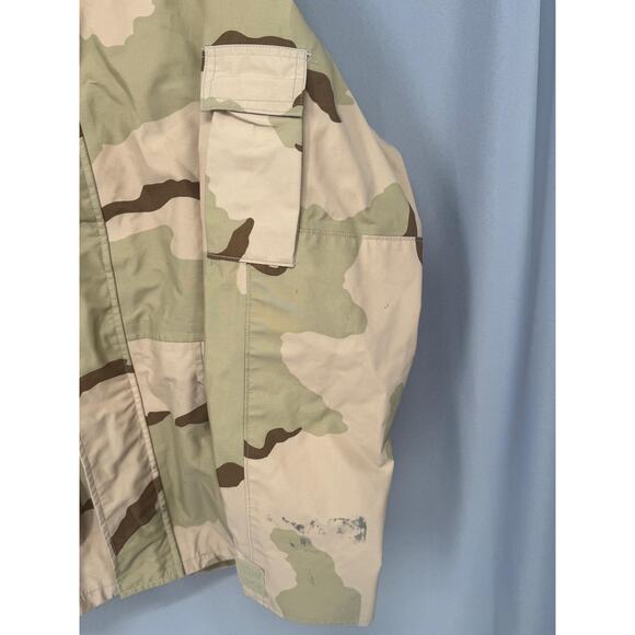 USGI Parka Mens Large Regular Desert Camo Cold Weather Hooded ECWCS Jacket - Picture 5 of 10